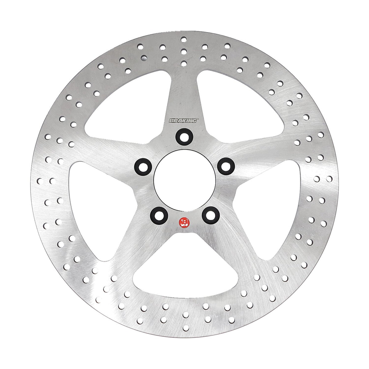 Braking solid drilled brake rotor 11.5" front left
