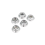Gardner-Westcott 3/8-24 flanged lock nut chrome
