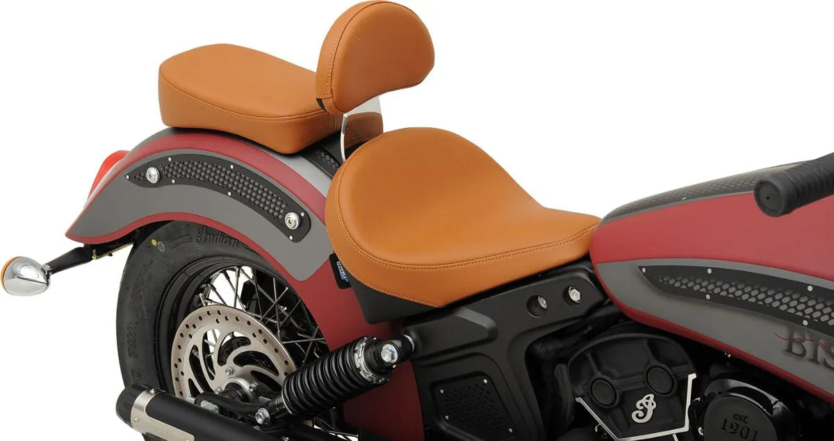 Drag Specialties Backrest Pad - Brown