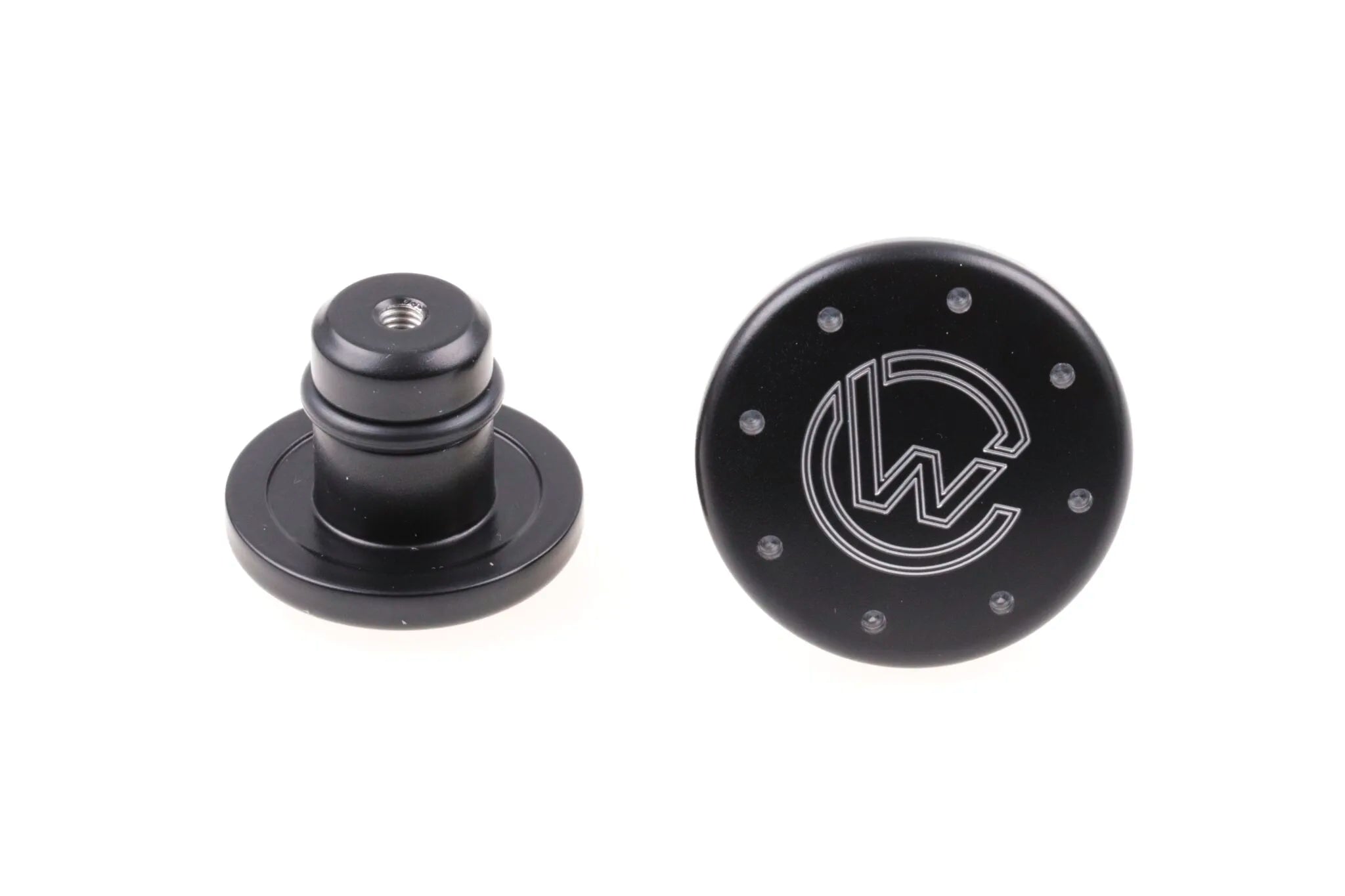 Cult Werk Black Aluminum Axle Cover