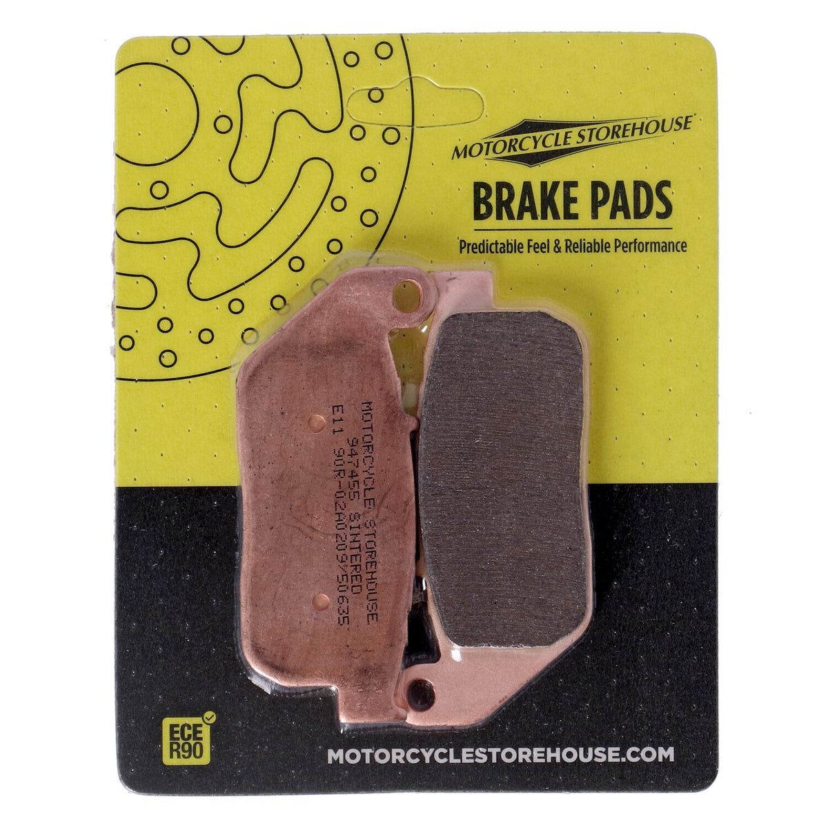MCS brake pads front - Sintered