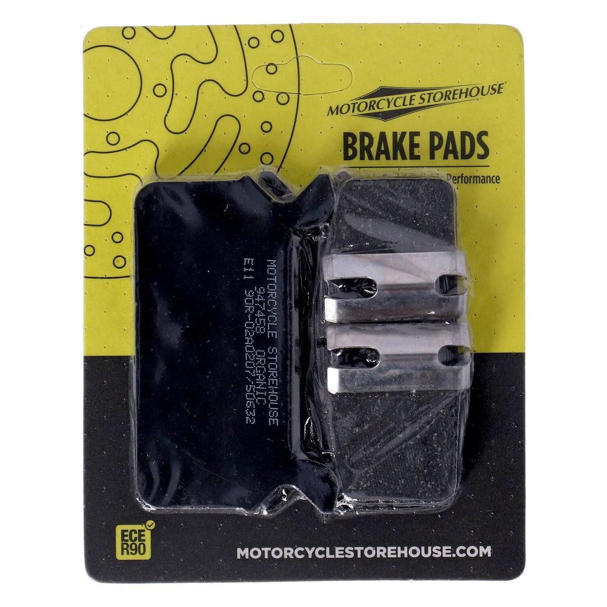 MCS brake pads rear - Organic