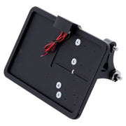 CPV 'slide-in' license plate bracket - Side mount Black