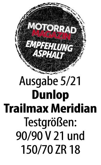 Dunlop Trailmax Meridian Tire 120/70zr19 Front