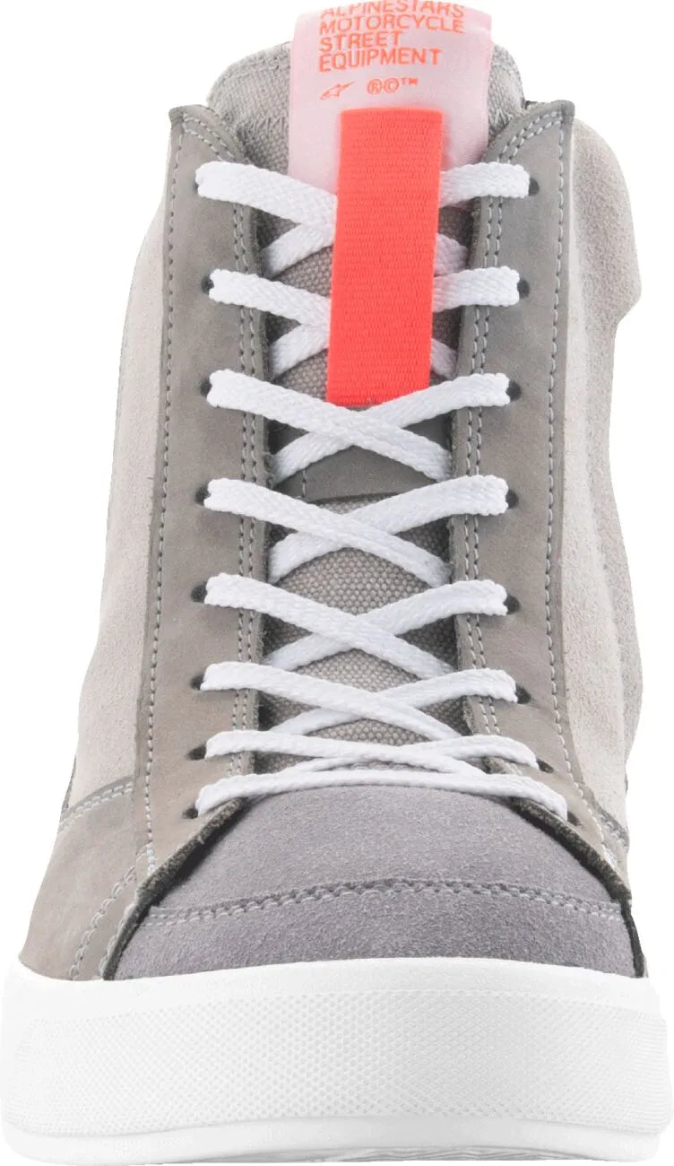 Alpinestars Stated Motorcycle Shoes Gray Red White