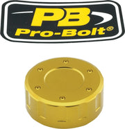 Pro Bolt Aluminium Clutch Reservoir Cap - Gold