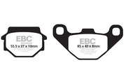 Klocki Hamulcowe Ebc Sfac Carbon Scooter - Zwiększona Wydajność