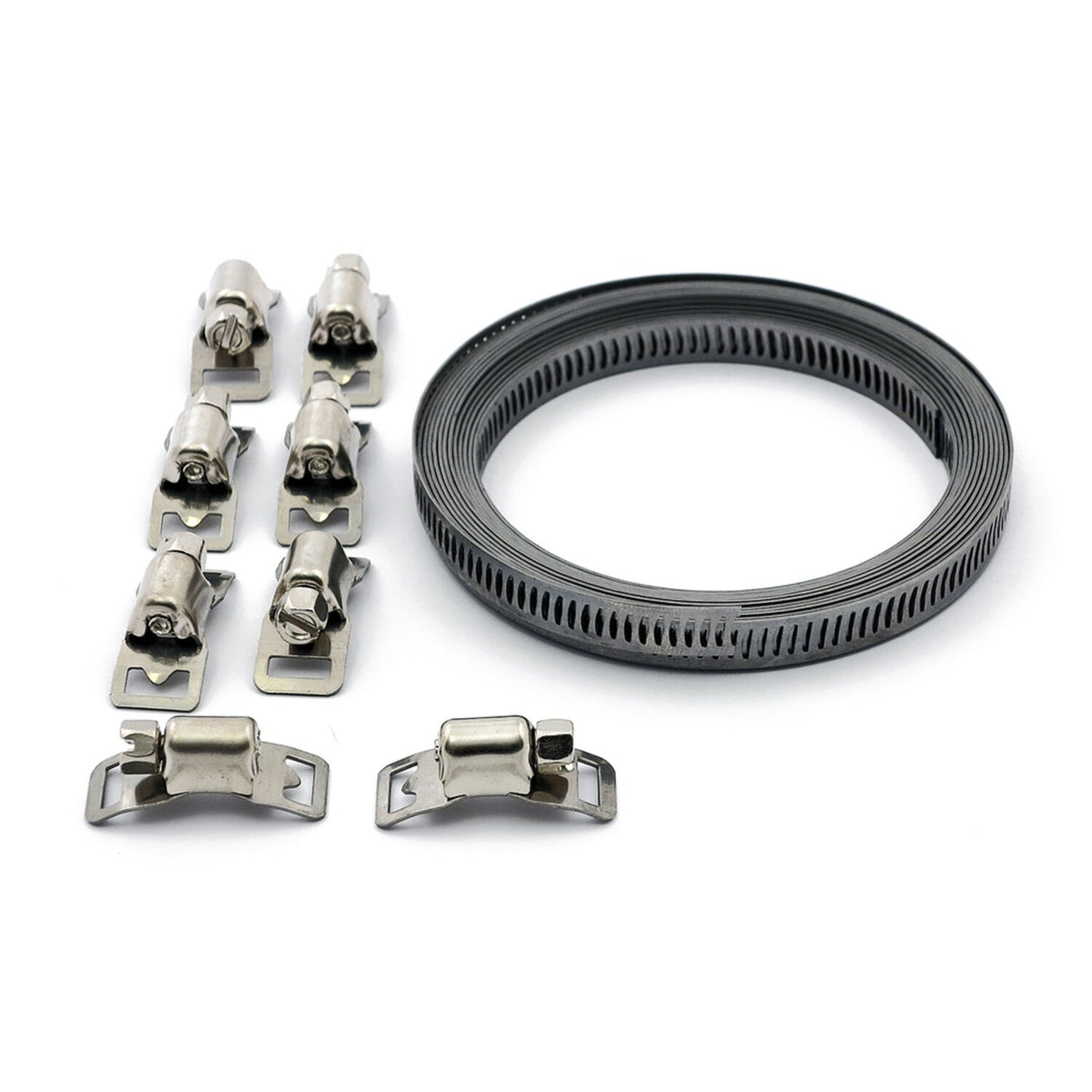 MCS DIY hose clamp set - Stainless