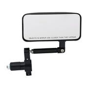 MCS Convex in-bar mirror set rectangular - Black