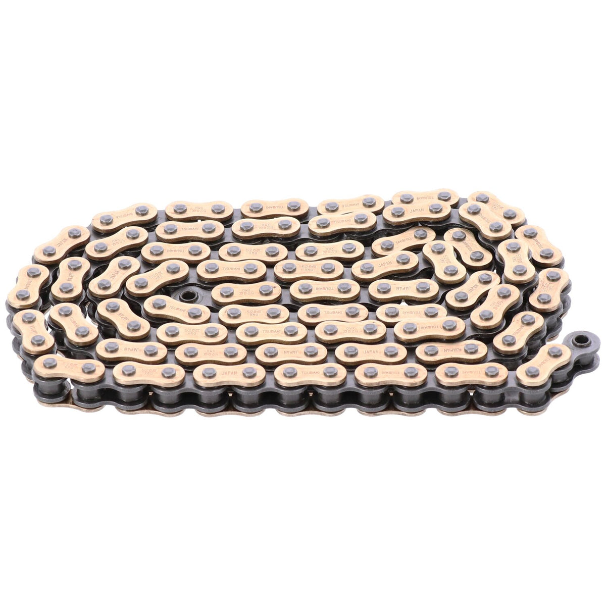 Tsubaki 520 RQ2 X-ring chain - Gold - 118 links