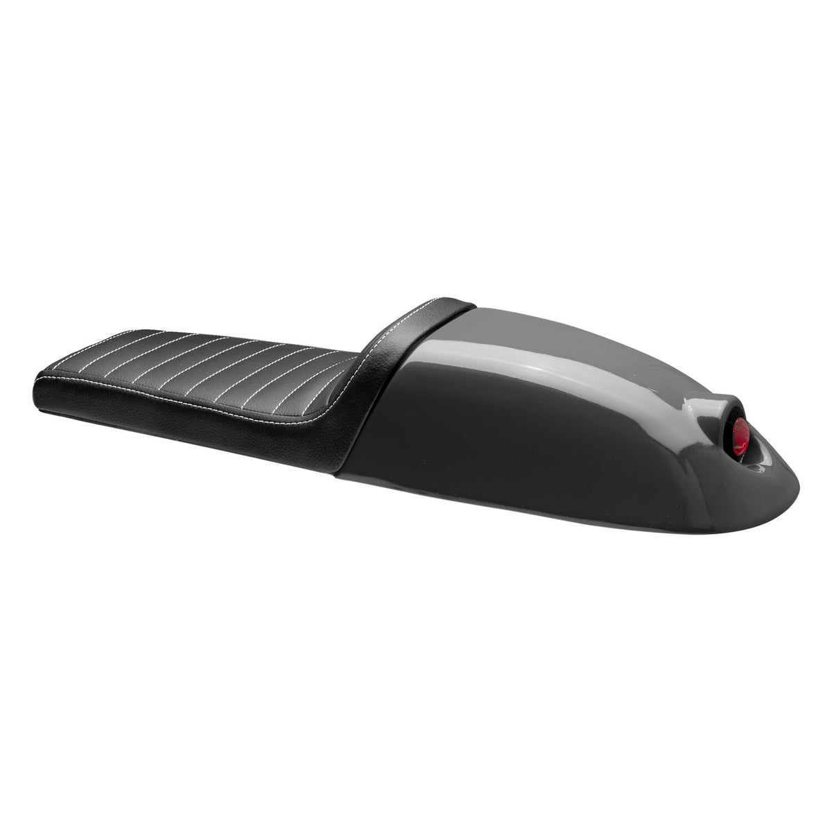C-Racer Café Racer seat with taillight - Black matte