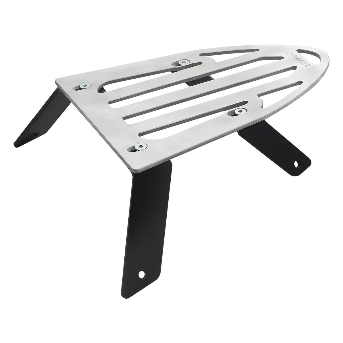 C-Racer optional luggage rack - Silver/Black