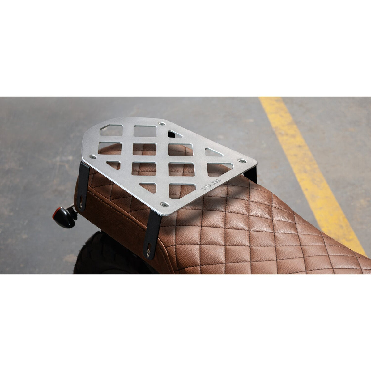 C-Racer luggage rack K-series - Silver/Black