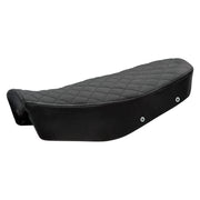 C-Racer Scrambler seat - Black pleated