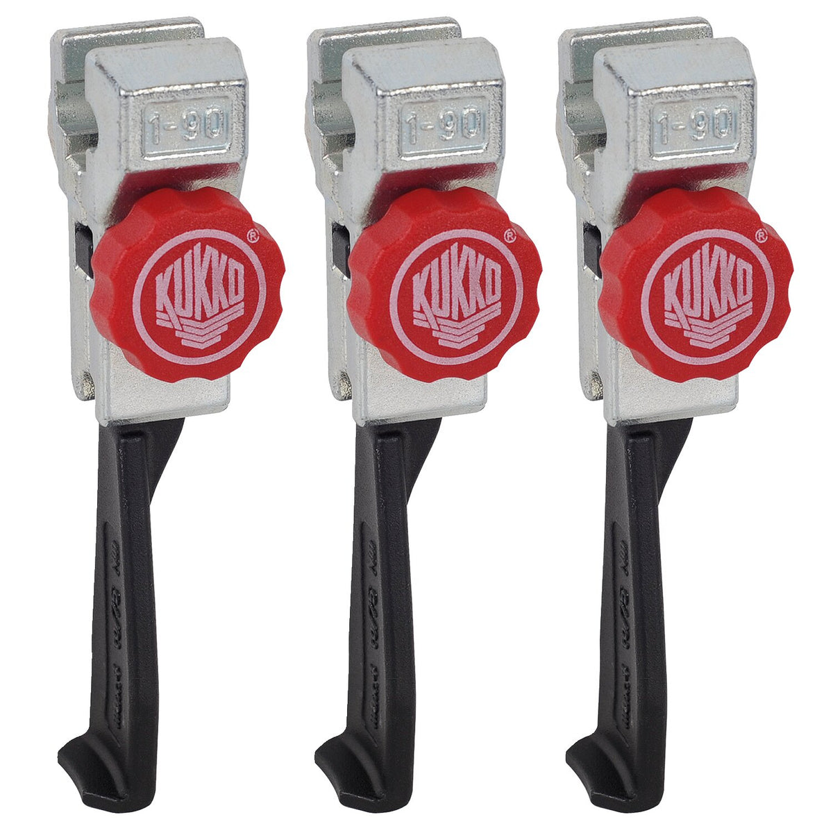 Kukko Quick adjusting jaws 100 mm - 3 stk