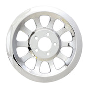MCS Pulley cover 'holes' 66t - Chrome