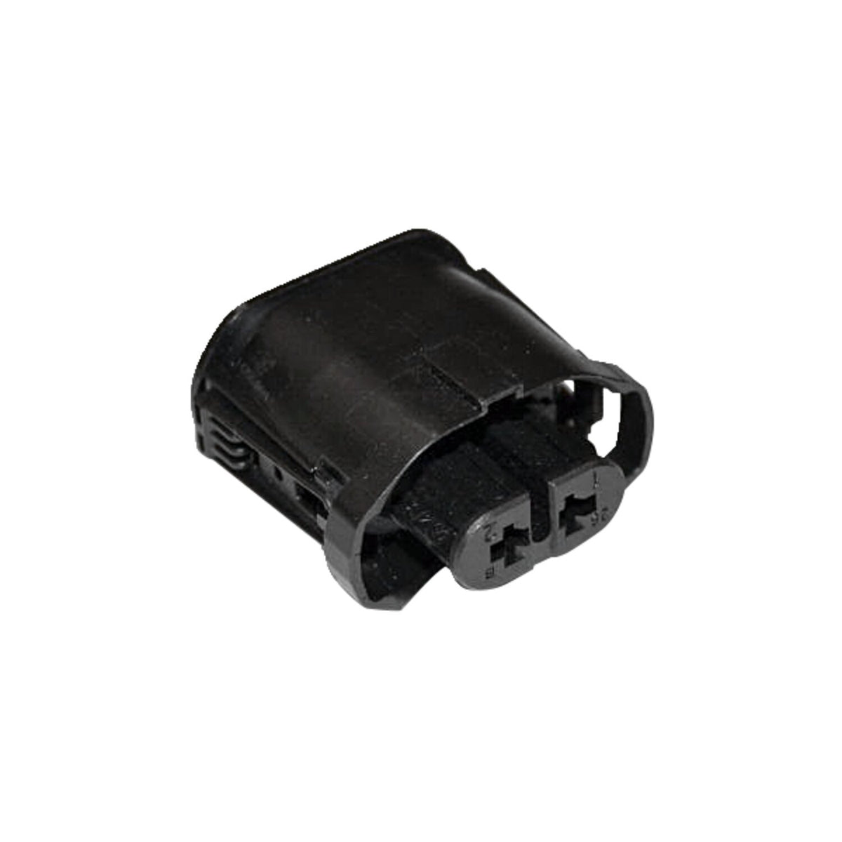 NAMZ headlamp connector low beam - 2-pin - Black