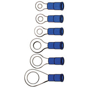 Standard Connectors ring terminal PVC crimp - Blue 4.8mm - 100 stk