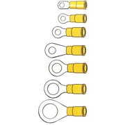 Standard Connectors ring terminal PVC crimp - Yellow 3.5mm - 50 stk