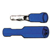 Standard Connectors bullet PVC crimp - Blue male 1.56" - 25 stk