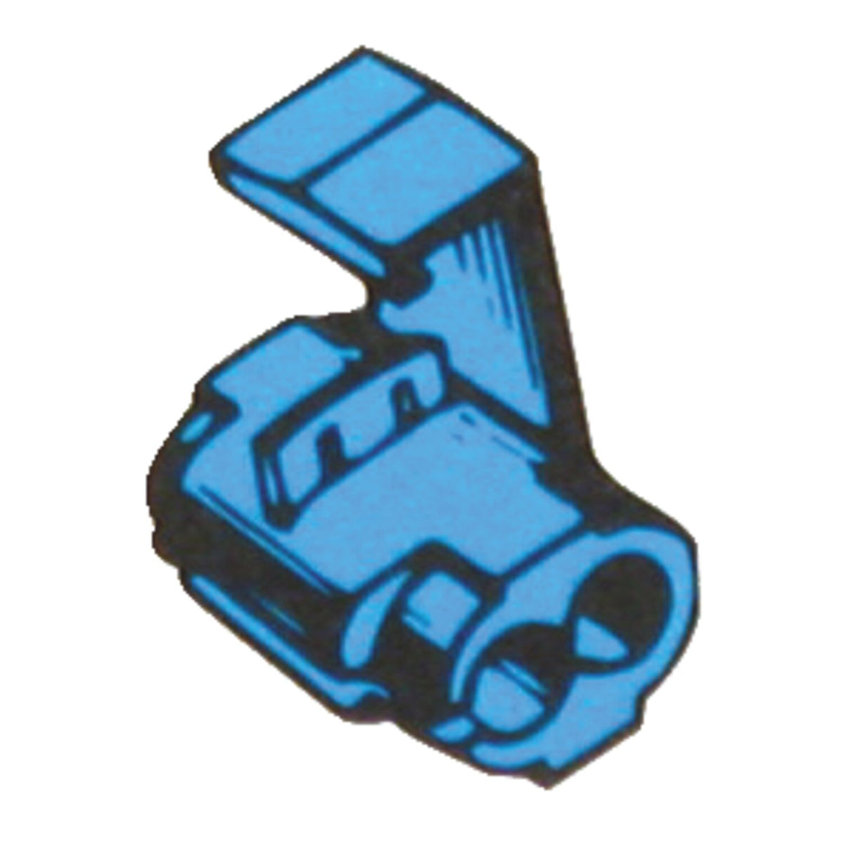 Standard Connectors Parallel Quick Slice - Blue - 25 stk