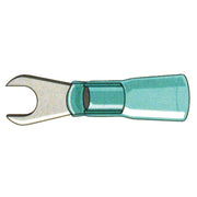 Standard Co Spade terminal connectors #6 - Blue - 25 stk