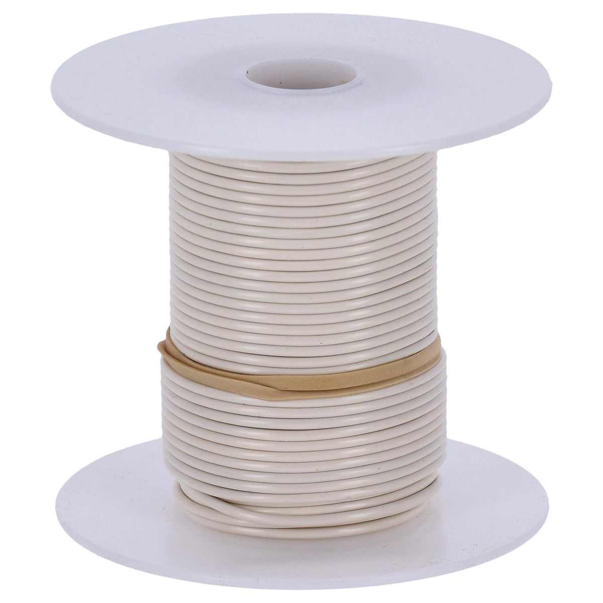 Standard Wire on spool 18 gauge - 100 ft - White - 100 stk