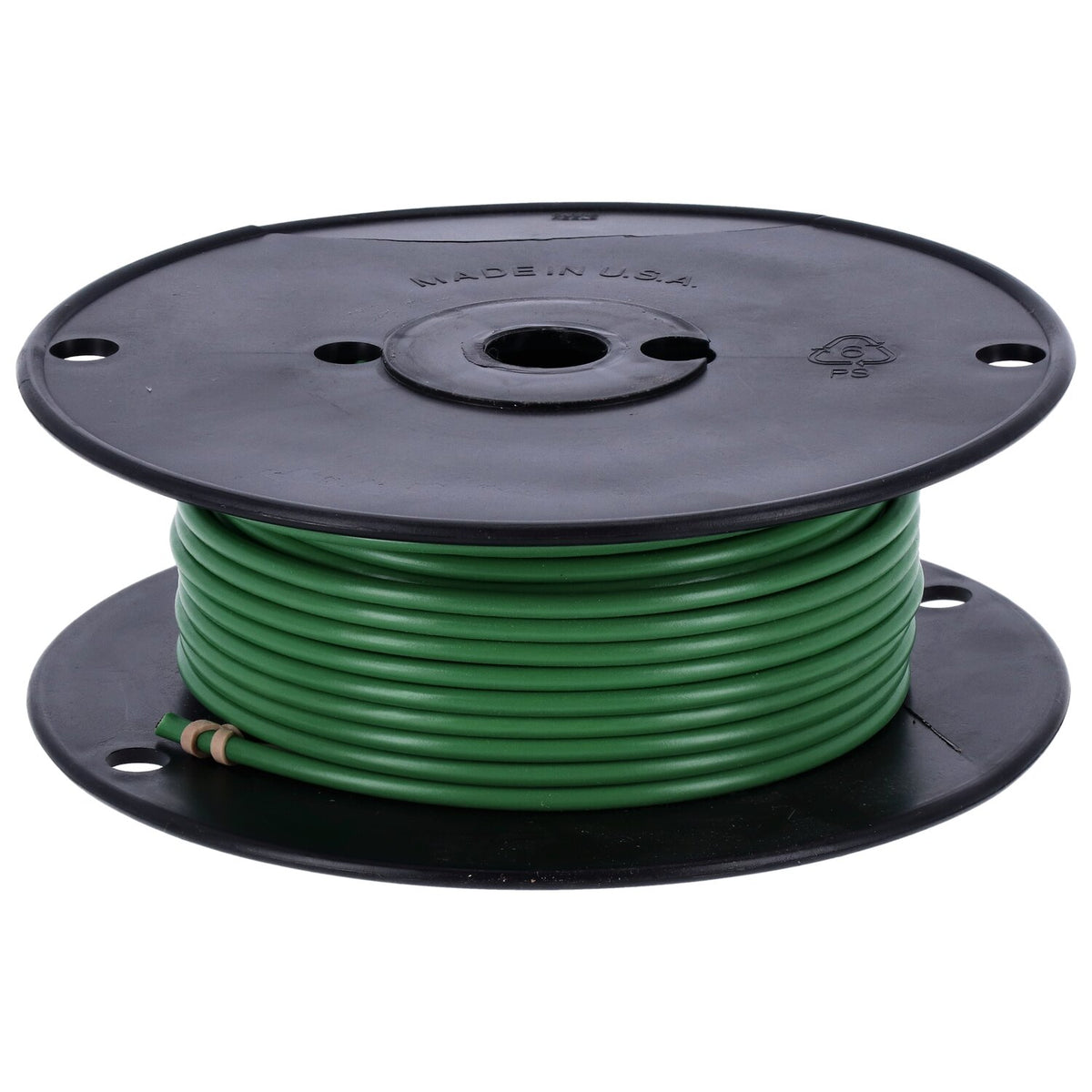 Standard Wire on spool 10 gauge - 100 ft - Green - 100 stk