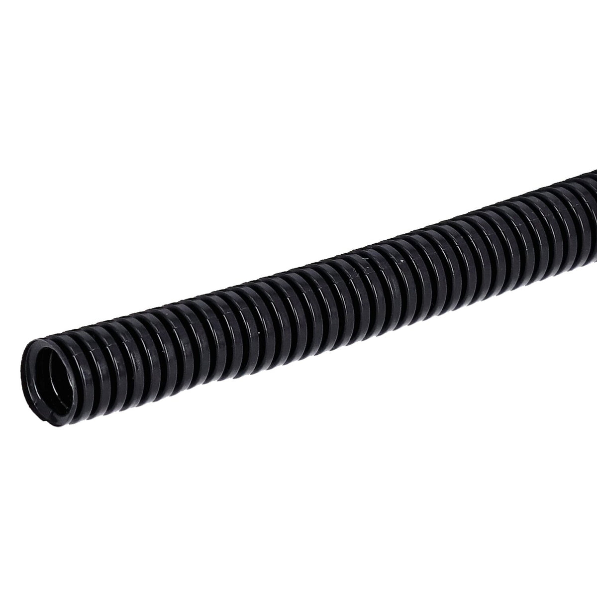 Standard PVC split wiring loom - 50ft 7/16" I.D - (11.1mm) - Black - 50 stk
