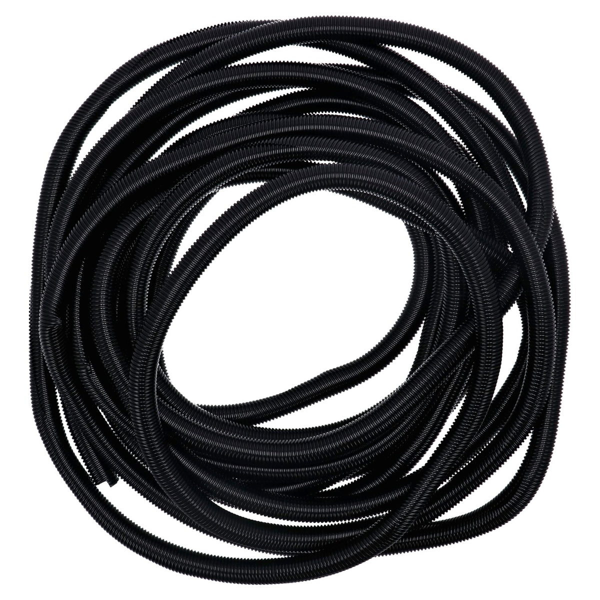 Standard PVC split wiring loom - 50ft 3/4" I.D - (19mm) - Black - 50 stk