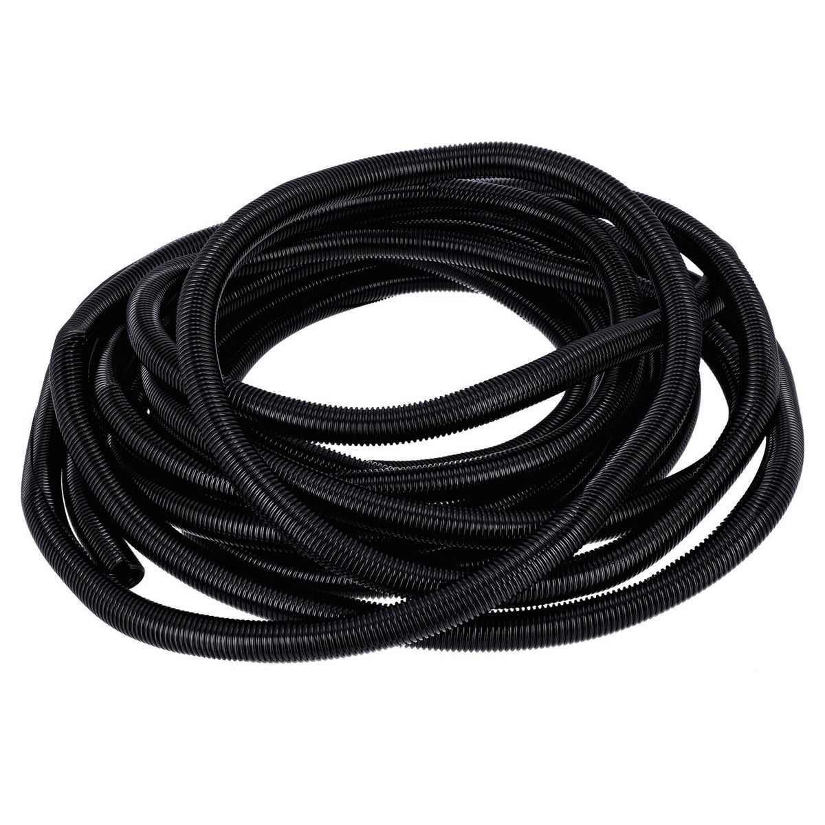 Standard PVC split wiring loom - 50ft 3/4" I.D - (19mm) - Black - 50 stk