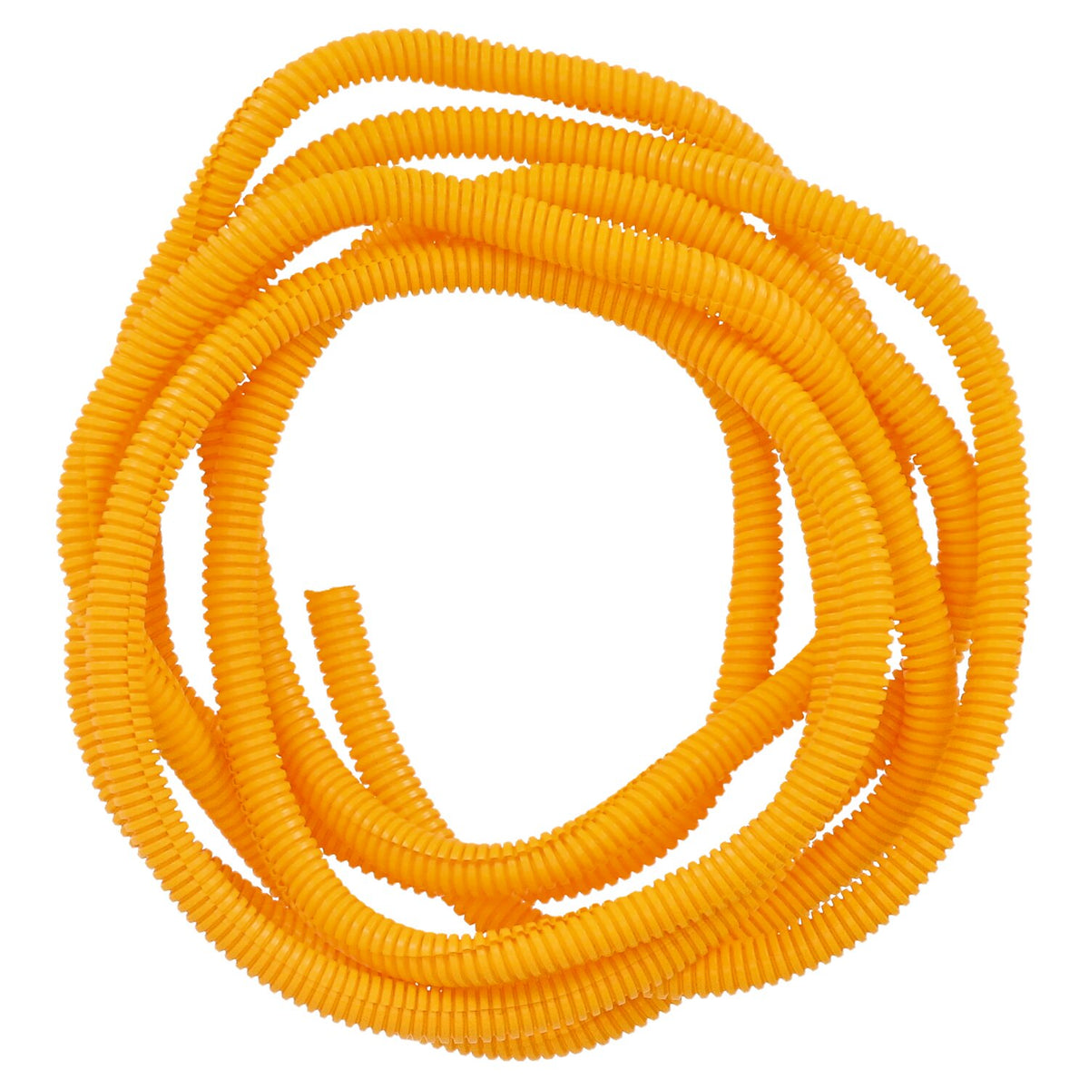 Standard PVC split wiring loom 12ft 3/8" I.D - (9.53mm) - Yellow - 12 stk