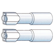 Standard Connectors Slide-On terminal crimp/shrink - Blue 1/4" - 10 stk