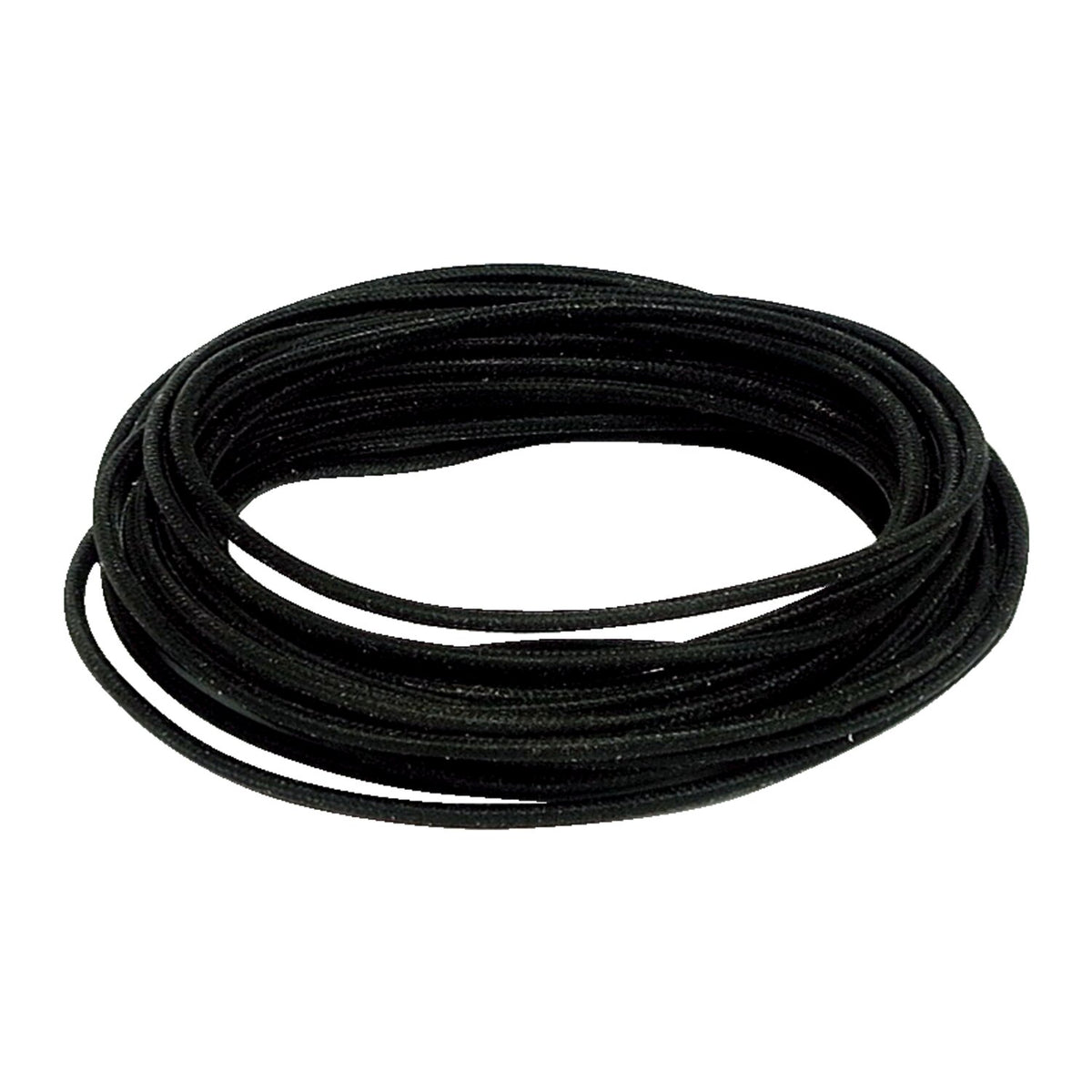 MCS Classic cloth covered wiring 25ft - roll - Black - 25 stk
