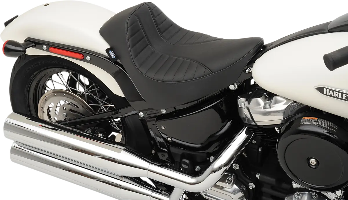 Drag Specialties Ez-on Solo Seat - For Harley Davidson