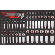 Sonic socket & bit socket set 100-piece - US/SAE sizes