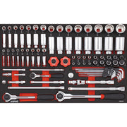 Sonic socket & bit socket set 93-piece - US/SAE sizes