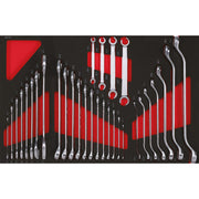 Sonic wrench set 31-piece - US/SAE sizes