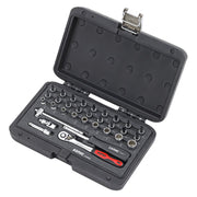 Sonic Combination socket set 1/4'' 32-piece - US/SAE sizes