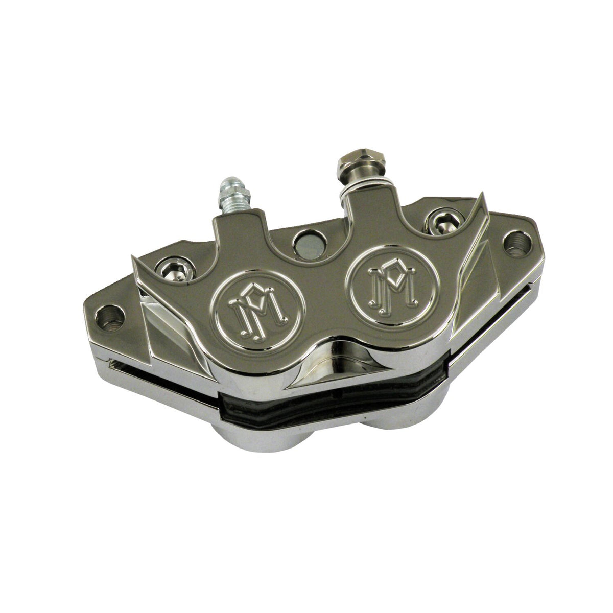 Performance Machine 4-piston 125x4RSPH 'classic' caliper - Chrome