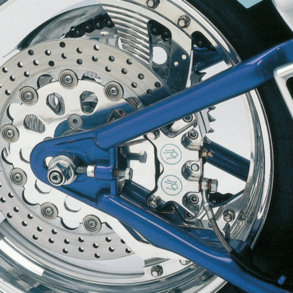 Performance Machine Rear caliper bracket 11.5" - Polished