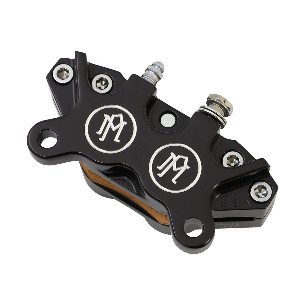 Performance Machine 4-p classic caliper 125x4R - Black CC