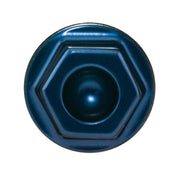 Performance Machine Center bolt for vintage 4-p calipers - Blue