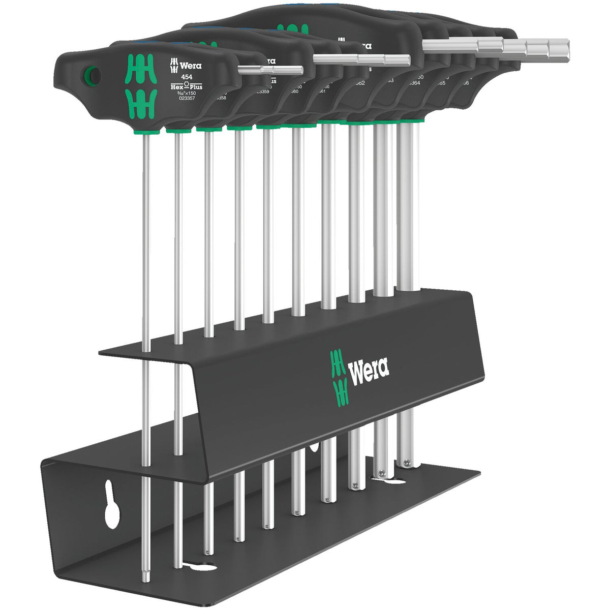 Wera screwdriver set T-handle Hex plus inches 7 pieces