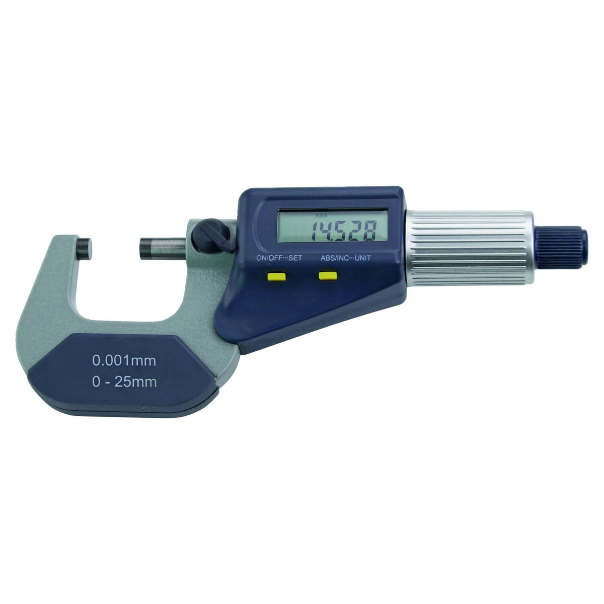 MIB digital micrometer 0-25mm - ABS function - 0.001 scale