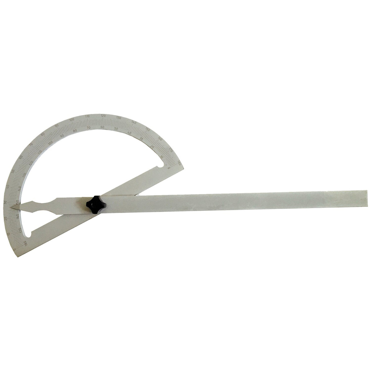 MIB steel protractor - 0-180 degrees