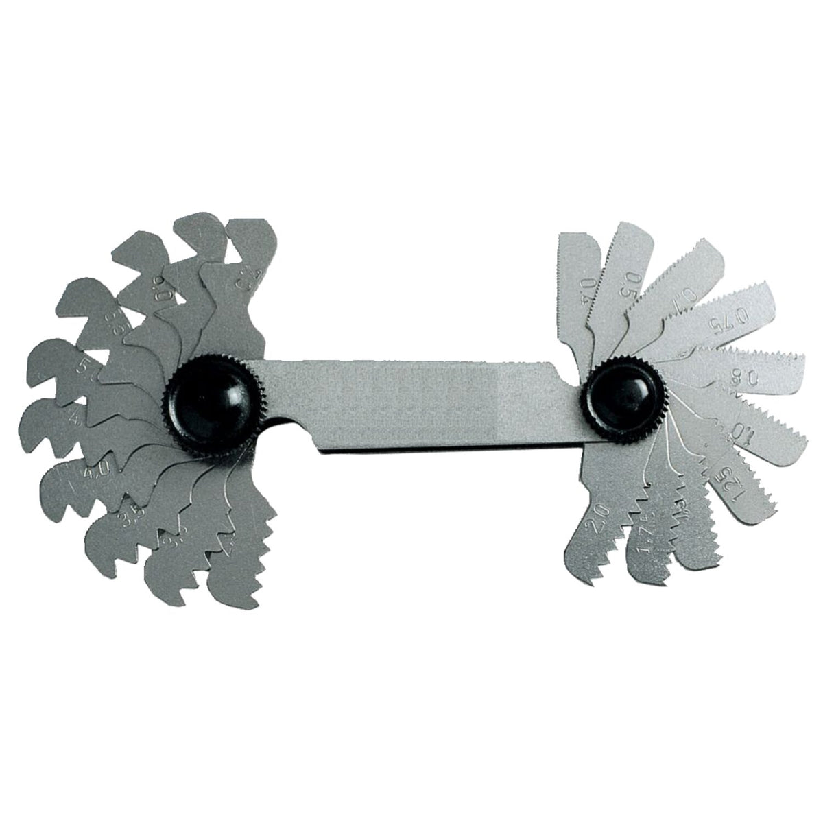MIB bolt thread pitch gauge - Metric threads 0.4 - 7.0