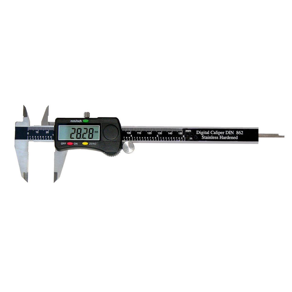 MIB digital caliper with roll - DIN 862 - 150mm
