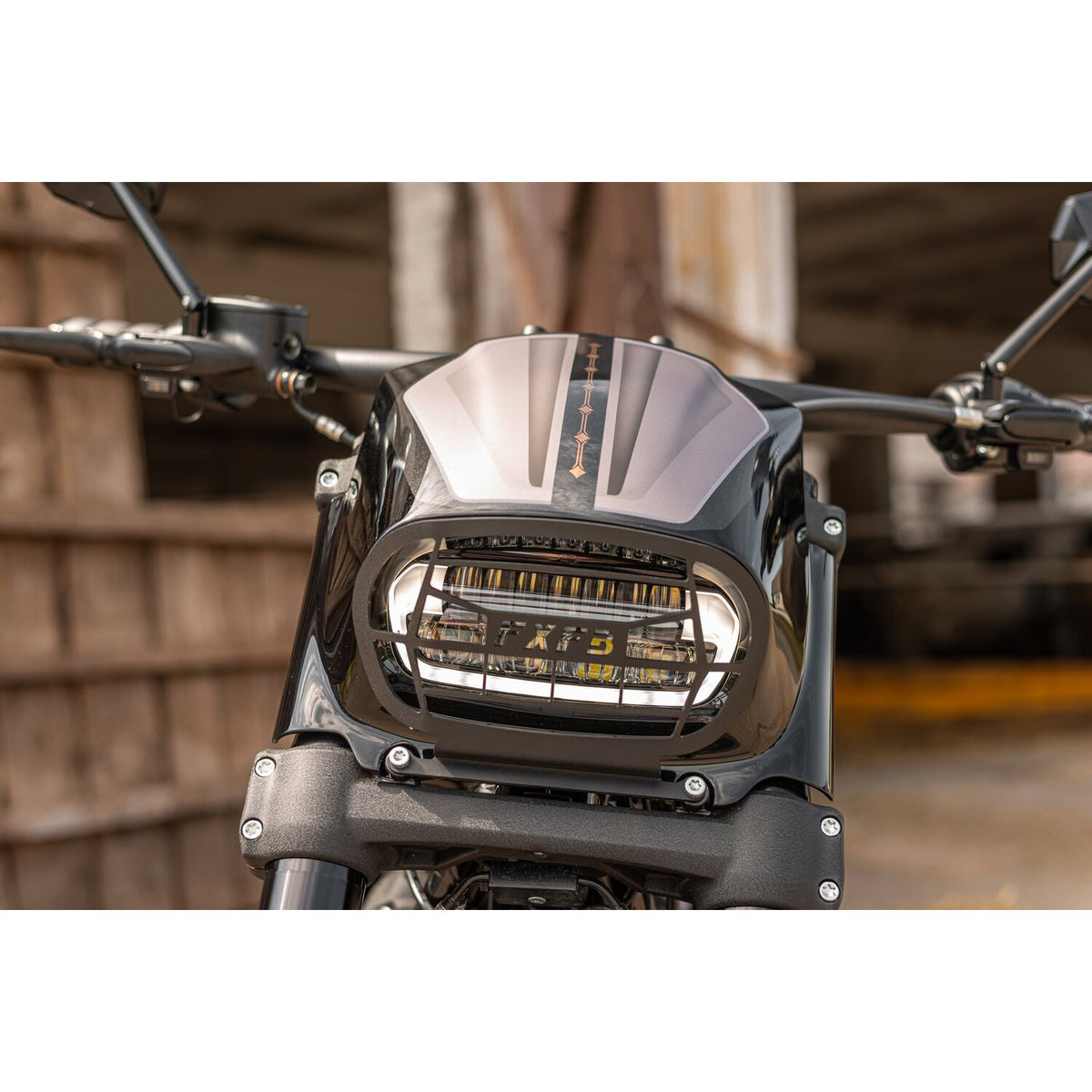 Killer Custom 'Aggressor' headlamp fairing grill