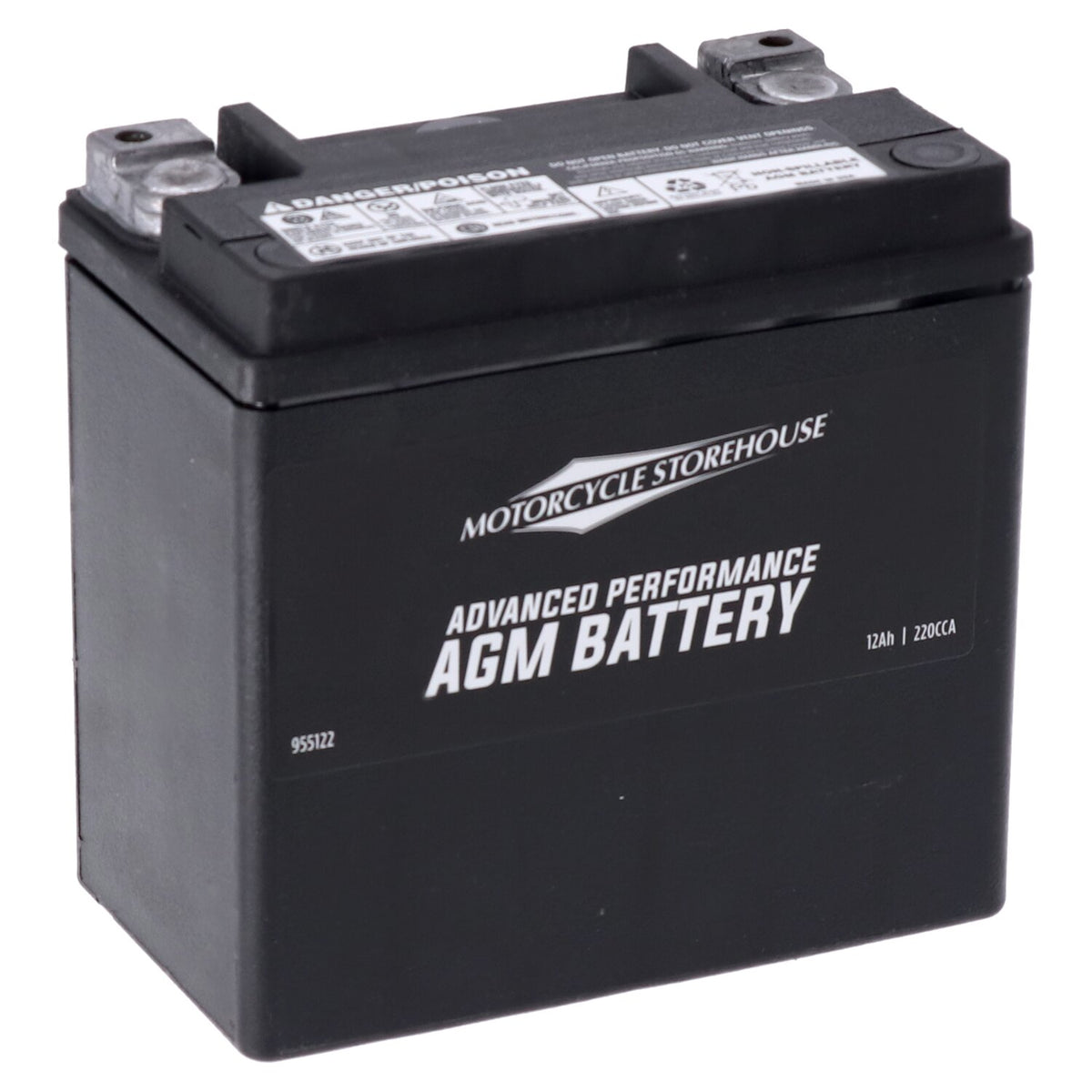 MCS Advance Series - AGM sealed battery - 12v 12Ah 220cca